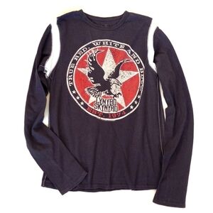 Vintage Lynyrd Skynyrd Long Sleeve Graphic Tee Shirt By Trunk Ltd S